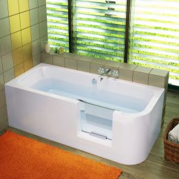 Badewanne Mit Tur 8658 Ihr Bad Info Seniorenbadewanne Mit Dusche